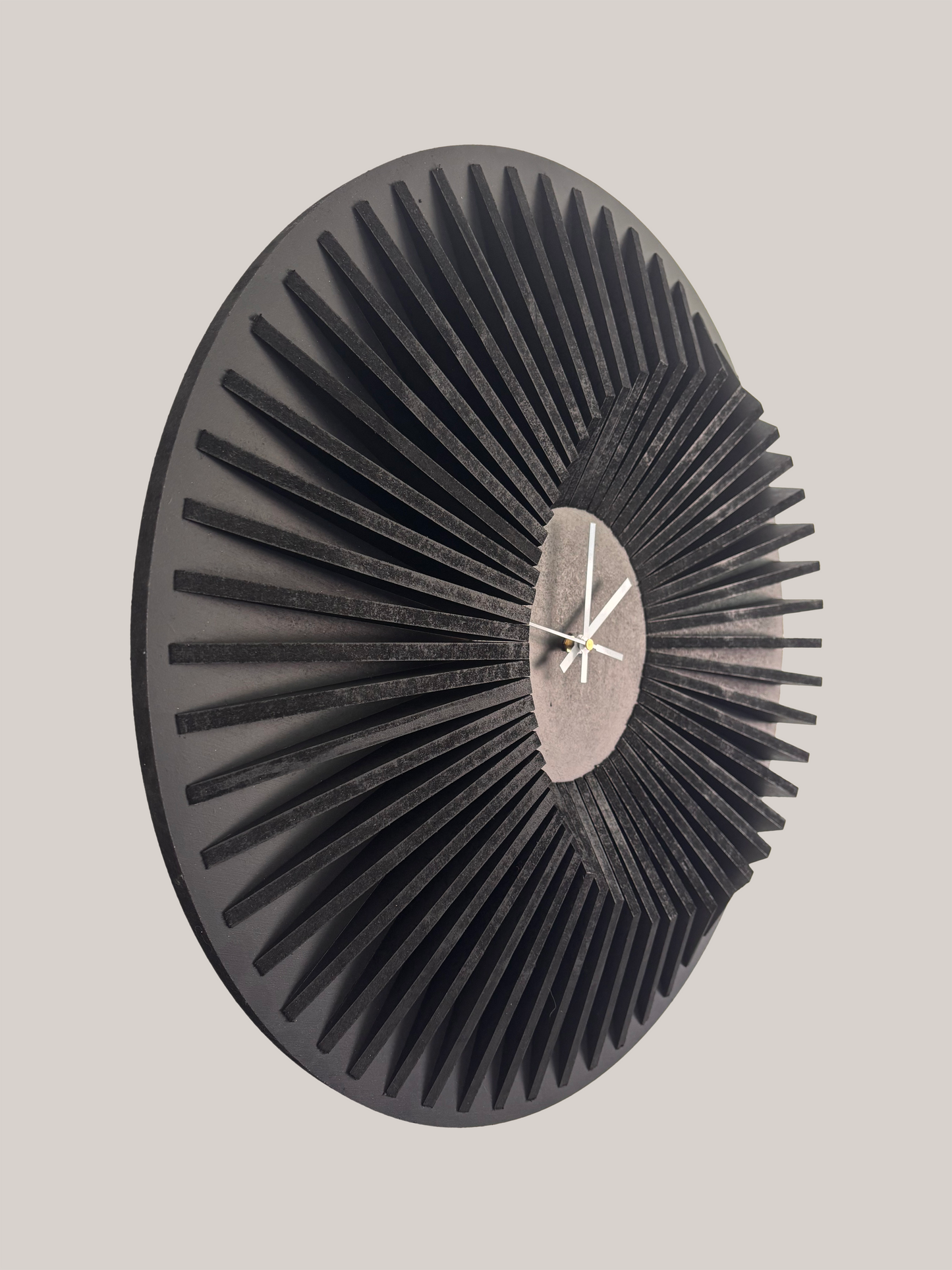 Horloge en bois Unicolor