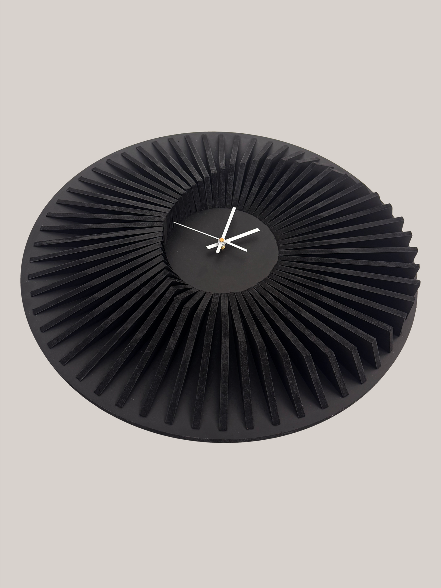 Horloge en bois Unicolor
