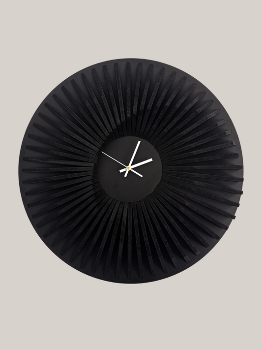 Horloge en bois Unicolor 