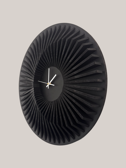 Horloge en bois Unicolor 