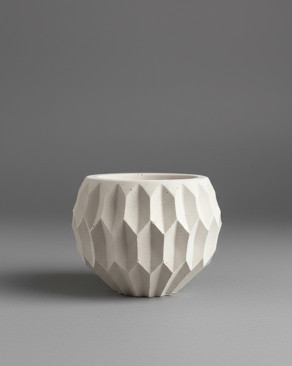 Pot Facet en Béton