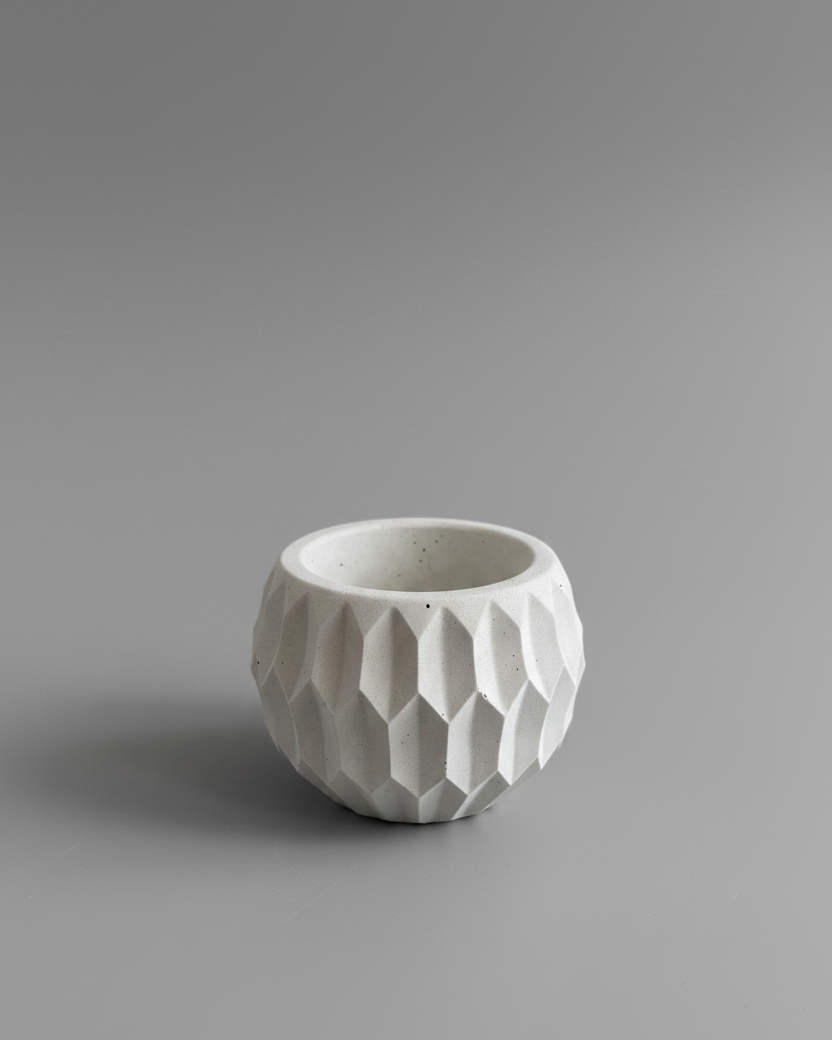 Pot Facet en Béton