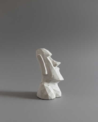 Sculpture Moaï en Béton