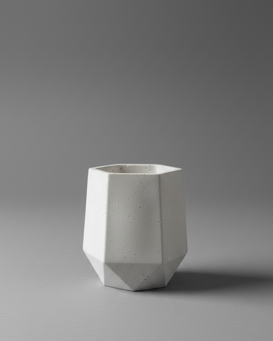 Pot Prisme en Béton