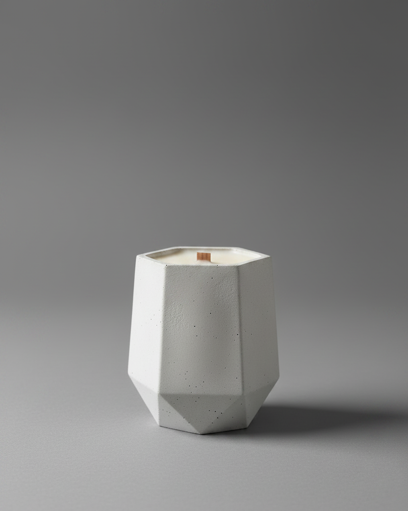 Pot Prisme en Béton