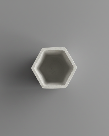 Pot Prisme en Béton