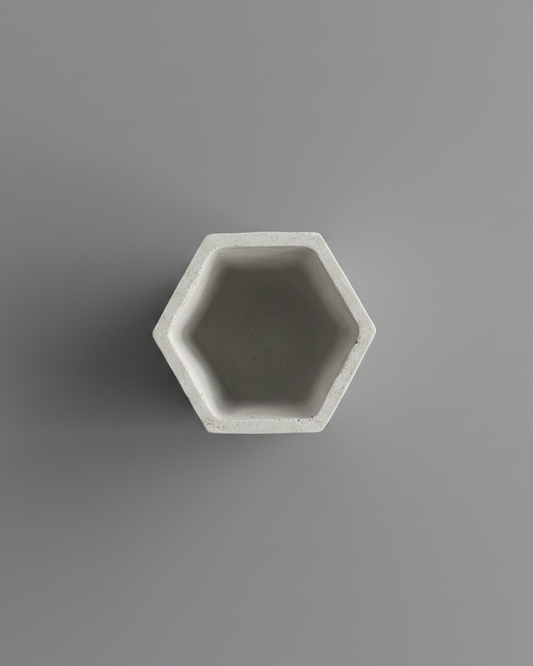 Pot Prisme en Béton