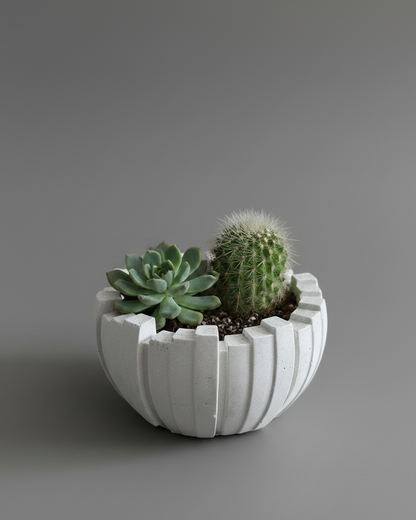 Pot Merlon en Béton